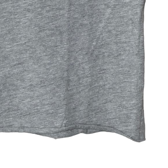 Sandrine Rose Sid & Monroe Love You To Death Gray Muscle Shirt Women Medium NWT - Picture 6 of 9